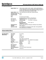 Preview for 6 page of HP E8D48AA Specifications