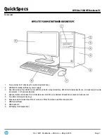 HP Elite 7500 MT Business PC Quickspecs предпросмотр