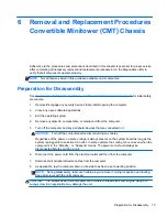 Preview for 87 page of HP Elite 8300 Series Convertible Minitower Maintenance And Service Manual