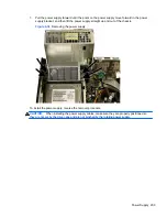 Preview for 215 page of HP Elite 8300 Series Convertible Minitower Maintenance And Service Manual