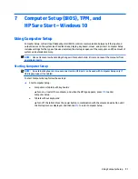 Preview for 101 page of HP Elite x2 1011 G1 Maintenance And Service Manual