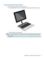 Предварительный просмотр 23 страницы HP ELITE x2 1012 G1 User Manual