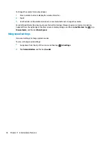 Предварительный просмотр 42 страницы HP ELITE X3 User Manual