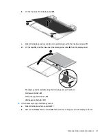 Предварительный просмотр 69 страницы HP EliteBook 1050 G1 Maintenance And Service Manual