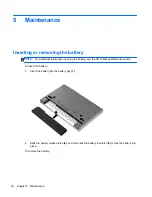 Предварительный просмотр 34 страницы HP EliteBook 2170p Getting Started Manual