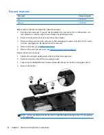 Предварительный просмотр 52 страницы HP EliteBook 2560p Maintenance And Service Manual