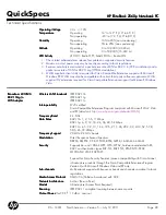 Preview for 28 page of HP EliteBook 2560p Specifications