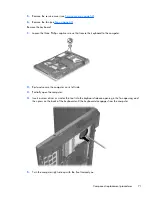 Предварительный просмотр 79 страницы HP EliteBook 2570p Maintenance And Service Manual