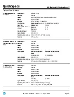 Preview for 16 page of HP EliteBook 2570p Specification