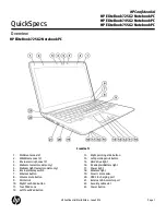 Предварительный просмотр 1 страницы HP EliteBook 725 G2 Quickspecs