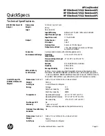 Preview for 42 page of HP EliteBook 725 G2 Quickspecs