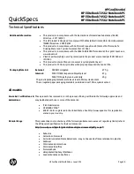 Preview for 50 page of HP EliteBook 725 G2 Quickspecs