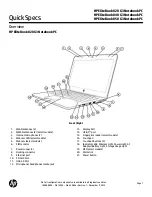 HP EliteBook 820 G3 Quickspecs preview