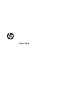 HP EliteBook 820 G4 User Manual preview