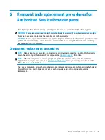 Preview for 59 page of HP EliteBook 850 G5 Notebook PC Maintenance And Service Manual