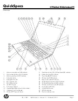 HP EliteBook 8540P Manual preview