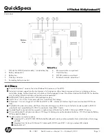 Предварительный просмотр 3 страницы HP EliteBook 8540P Manual