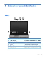 Предварительный просмотр 16 страницы HP EliteBook 8540W Maintenance And Service Manual