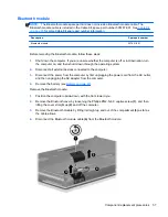 Предварительный просмотр 64 страницы HP EliteBook 8540W Maintenance And Service Manual