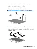 Предварительный просмотр 92 страницы HP EliteBook 8540W Maintenance And Service Manual