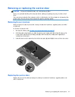 Предварительный просмотр 35 страницы HP EliteBook 8570w Getting Started Manual