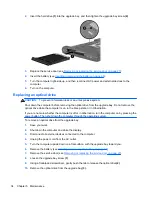 Предварительный просмотр 42 страницы HP EliteBook 8570w Getting Started Manual