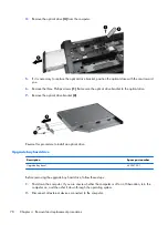 Предварительный просмотр 86 страницы HP EliteBook 8570w Maintenance And Service Manual