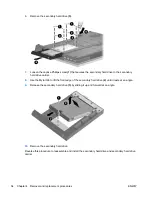 Предварительный просмотр 62 страницы HP EliteBook 8740W Maintenance And Service Manual