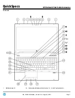 HP EliteBook 8760w Quickspecs preview