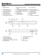 Preview for 2 page of HP EliteBook 8760w Quickspecs