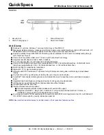 Предварительный просмотр 2 страницы HP EliteBook Folio 1040 G1 Quickspecs