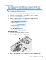 Предварительный просмотр 79 страницы HP EliteBook Folio 9470m Maintenance And Service Manual