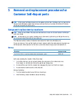 Preview for 39 page of HP EliteBook Revolve 810 G3 Maintenance And Service Manual