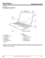 Preview for 1 page of HP EliteBook Revolve 810 G3 Quickspecs