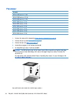 Preview for 72 page of HP EliteDesk 705 G1 Maintenance And Service Manual