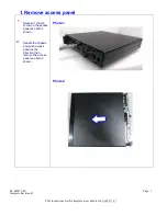 Preview for 3 page of HP EliteDesk 705 G2 Desktop Mini Disassembly Instructions Manual