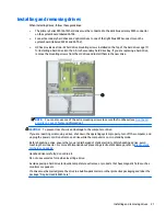 Preview for 27 page of HP EliteDesk 705 G2 Desktop Mini Hardware Reference Manual