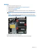 Preview for 51 page of HP EliteDesk 705 G2 Desktop Mini Maintenance And Service Manual