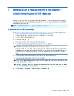 Preview for 29 page of HP EliteDesk 705 G2 Small Form Factor Maintenance And Service Manual