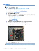 Предварительный просмотр 70 страницы HP EliteDesk 705 G2 Small Form Factor Maintenance And Service Manual