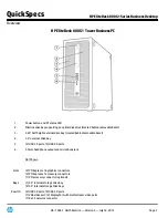 Preview for 3 page of HP EliteDesk 800 G1 series Quickspecs