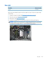 Preview for 147 page of HP EliteDesk 800 G1 Small Form Factor Service Manual