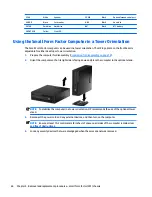 Preview for 74 page of HP EliteDesk 800 G2 Desktop Mini Maintenance And Service Manual