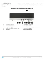 HP EliteDesk 800 G3 Quick Start Manual preview