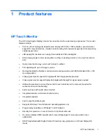 Preview for 7 page of HP EliteDisplay S230tm User Manual