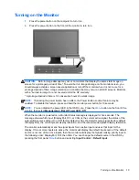 Предварительный просмотр 19 страницы HP EliteDisplay Webcam Backlit LCD Monitor User Manual