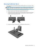 Предварительный просмотр 21 страницы HP EliteDisplay Webcam Backlit LCD Monitor User Manual