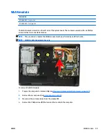 Preview for 59 page of HP EliteOne 705 G1 Maintenance & Service Manual