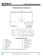 Preview for 3 page of HP EliteOne 800 G1 Specification