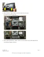 Предварительный просмотр 4 страницы HP EliteOne 800 G3 Disassembly Instructions Manual